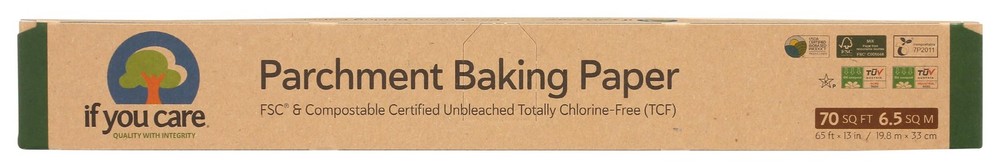 If You Care Parchment Baking Paper, 70 sq ft 1 Box (70 Sq Ft Total), -1