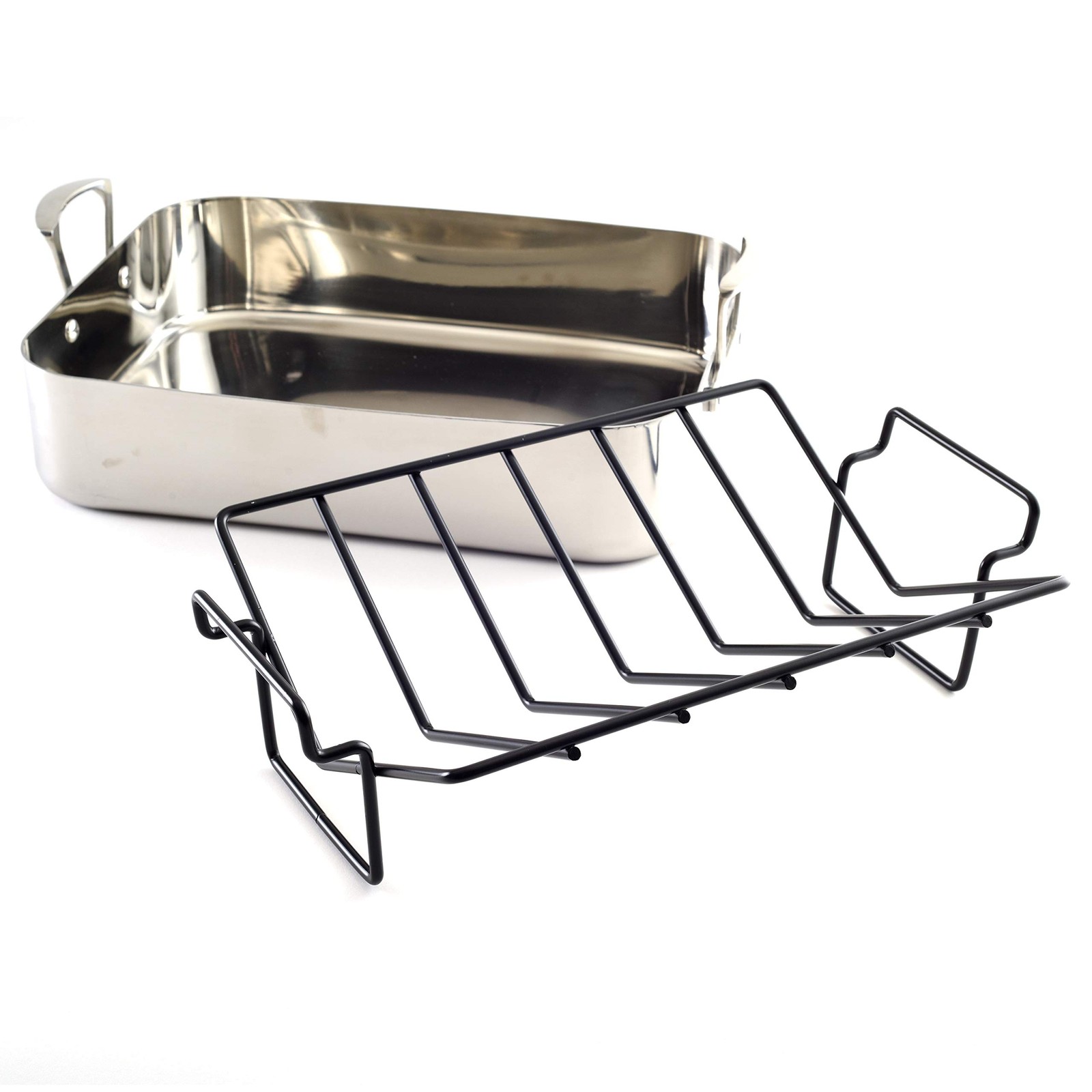 Norpro Nonstick Roasting Rack Heavy Duty | Extra Large 13" x 10" | 1-Count gallery