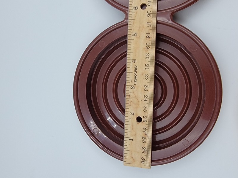 Charcoal Companion Double Hamburger Press Mold 4.5" Round Patties Grill Burger gallery