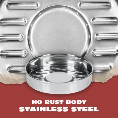 Porcelain Burger Press 5"- Round Burger Smasher for Grilling Evenly, Stuffed ... gallery