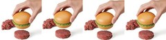 lot 4 Chef’n Vibe Mini 2.5 oz Burger Patty Maker Hamburger Slider Press Machine