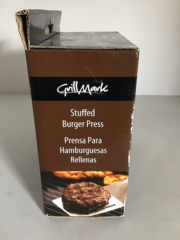 GRILL MARK STUFFED BURGER PRESS MODEL 8392078 New gallery