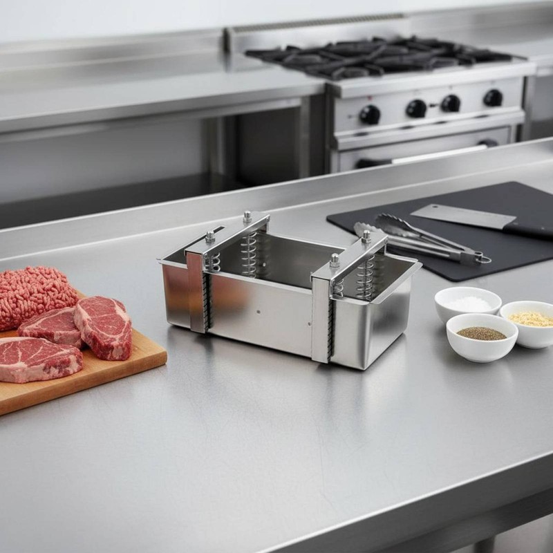 Stainless Steel Meat Press Easy to Clean Ham Press Press Rust-Resistant gallery