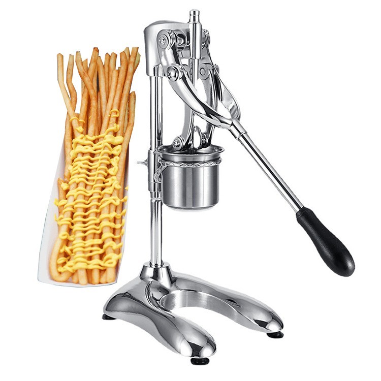 300mm Stainless Steel Mashed Potato Press Machine Hand Press Long Large French gallery