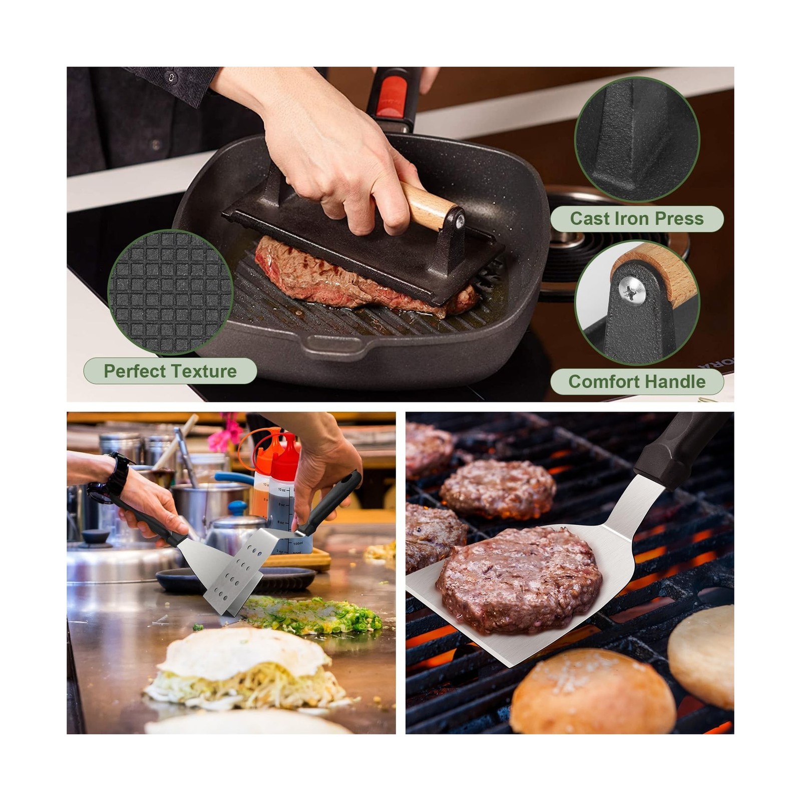20PCS Griddle Accessories Kit, Flat Top Grill Accessories Set f... FAST USA SHIP gallery