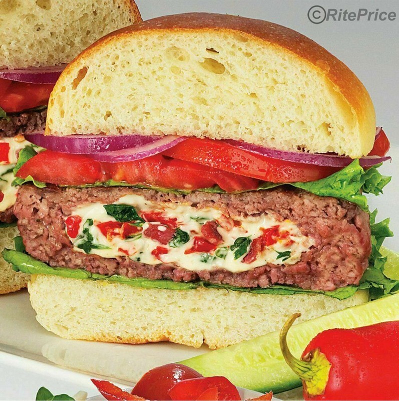 STUFZ Americas Stuffed Burger | Make Burgers Like a Pro, As-Seen-On TV (1 Pack) gallery