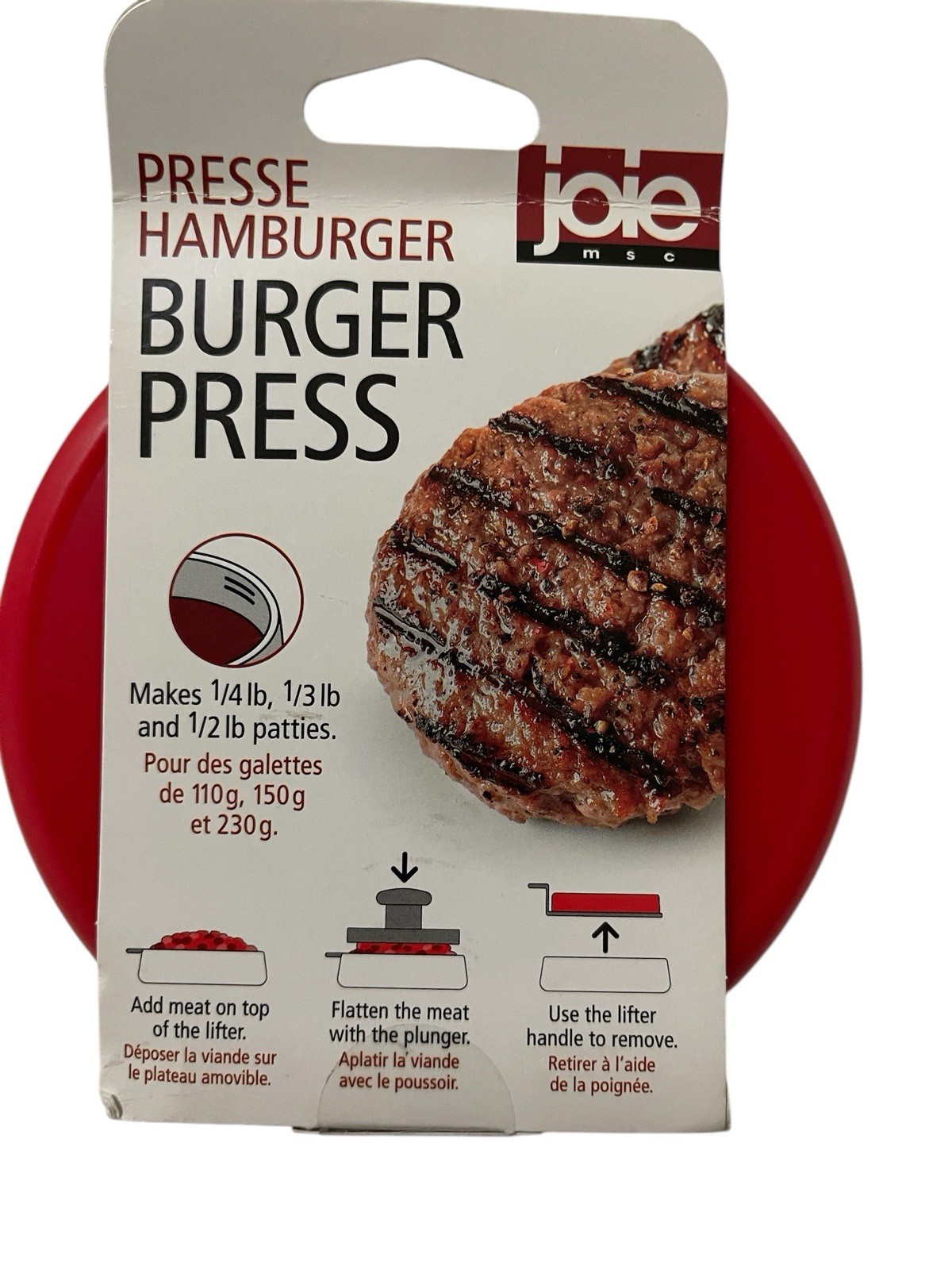 Joie Burger Press and Patty Maker, LFGB Approved and BPA Free gallery