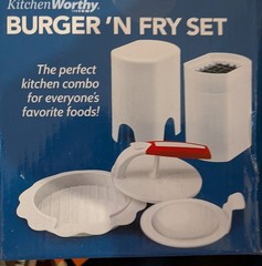 BURGER AND FRY SET