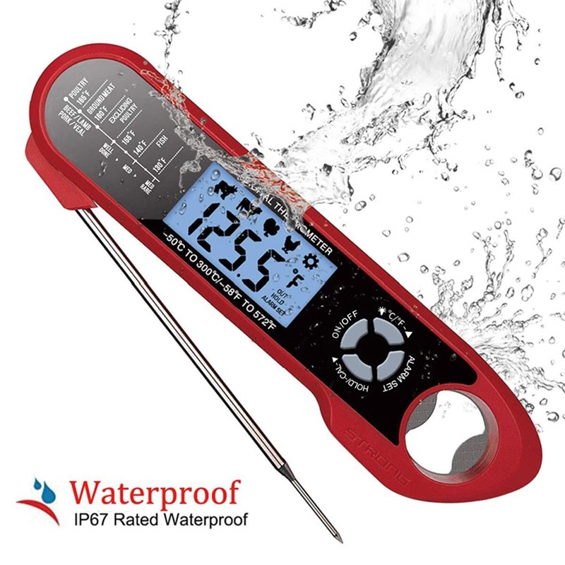 Double-Probe Meat Thermometer Wireless Digital Oven Grill Thermometer BBQ Gift gallery