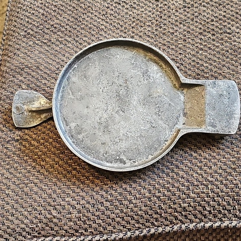 Vintage Hamburger Press Chef Die Cast Aluminum Sears Retro Kitchen 9x5" gallery