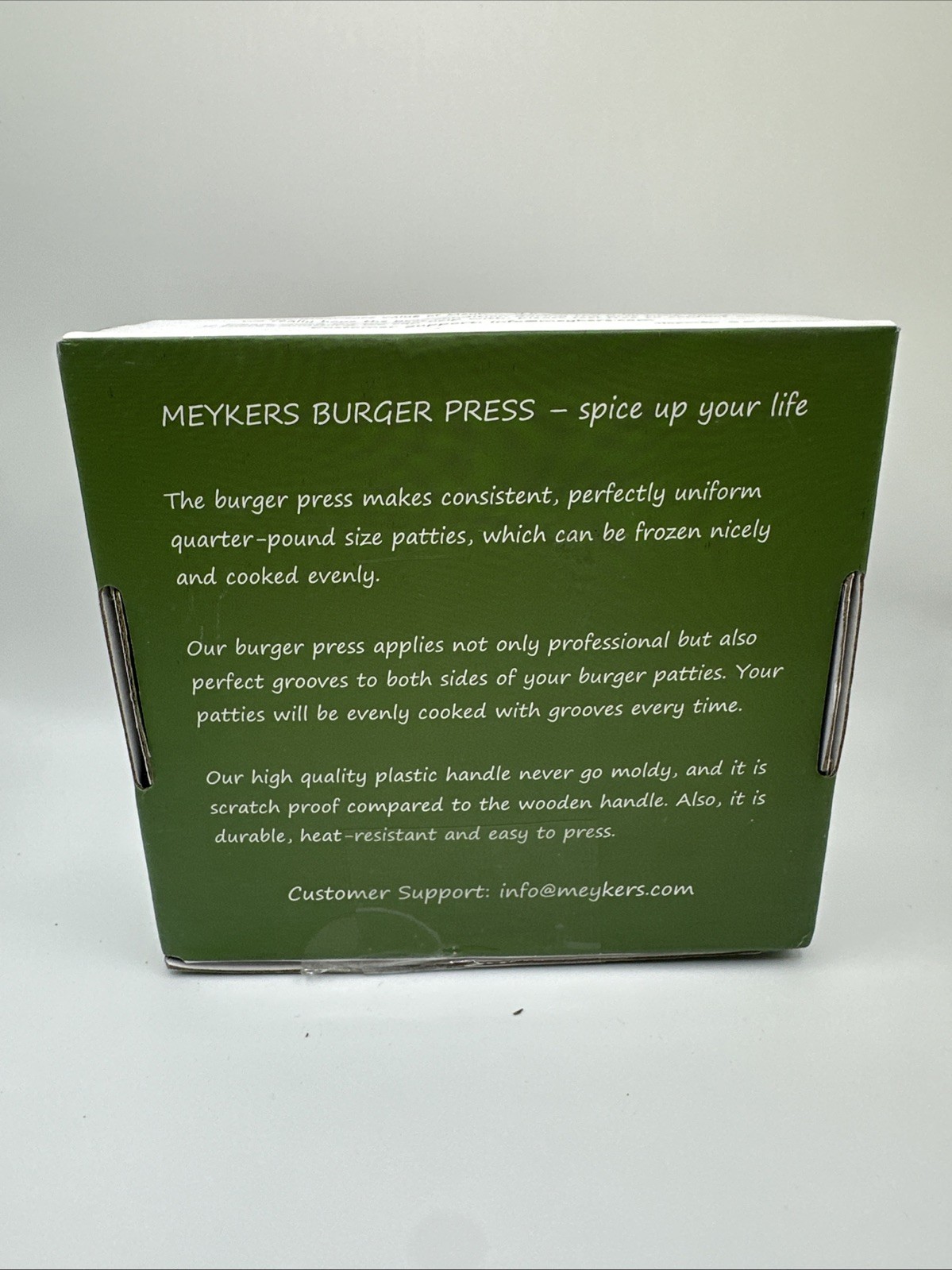 Meykers Burger Press Hamburger Patty Maker Mold Ring gallery