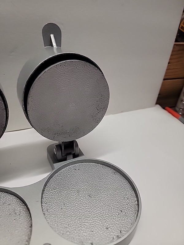 Double Aluminum HD Burger Press, Makes 4 1/2" Diameter Patties for Hamburgers gallery
