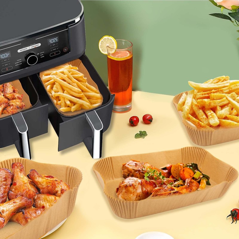 100Pcs Air fryer Baking Paper Rectangular - Large, gallery