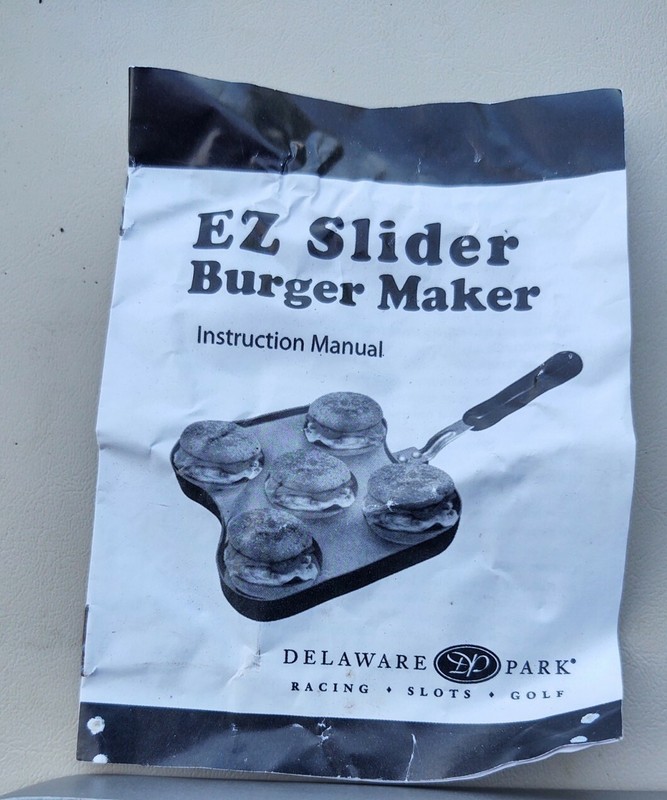 NEW EZ Slider Burger Maker As Seen on TV Form, Press, Grill - Delaware Park gallery