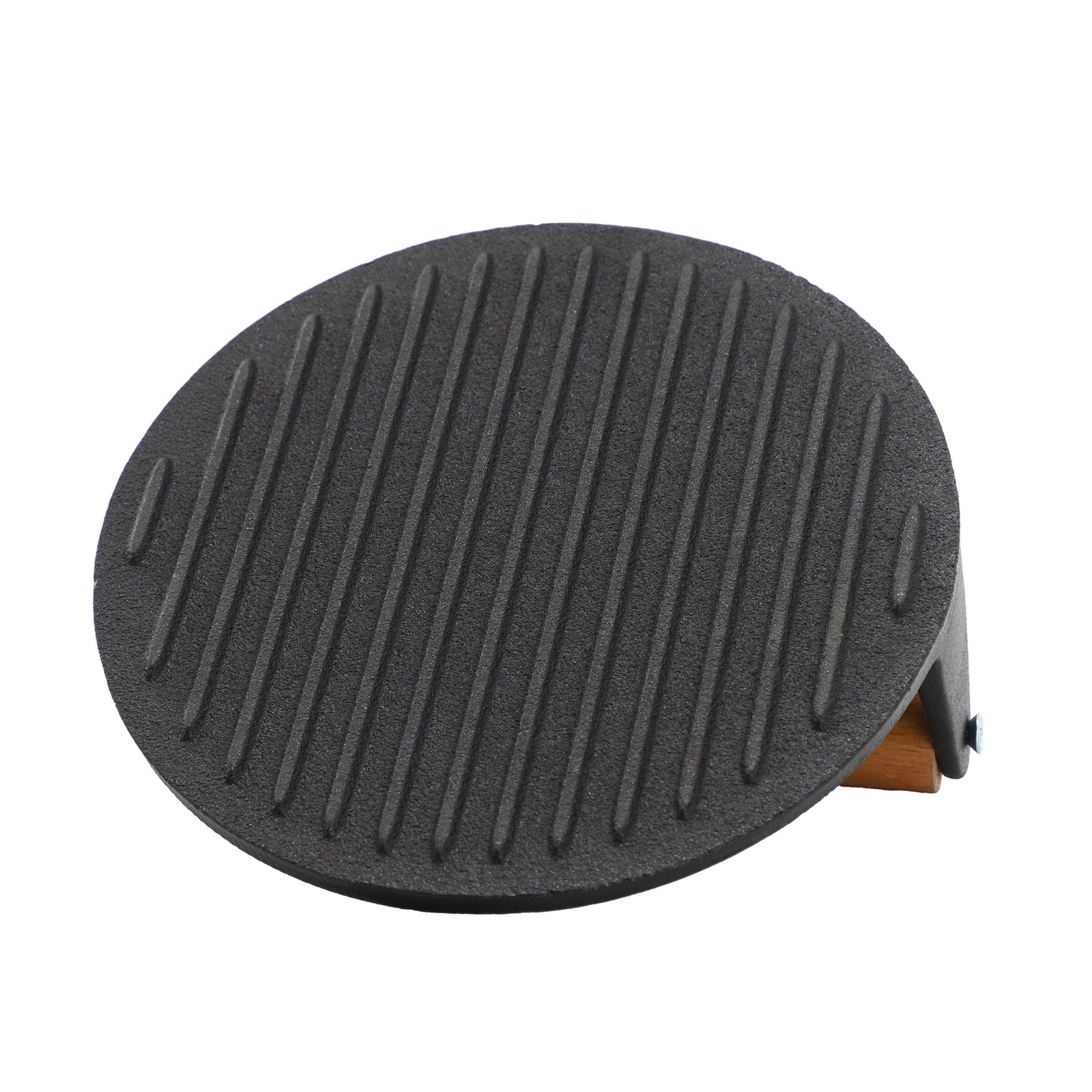 MegaChef 7.5 Inch Round Heavy Duty Cast Iron Grill Press gallery