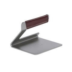 Cookware – Stainless Steel Grill Press – Removable Leather Handle Cover – Cra…