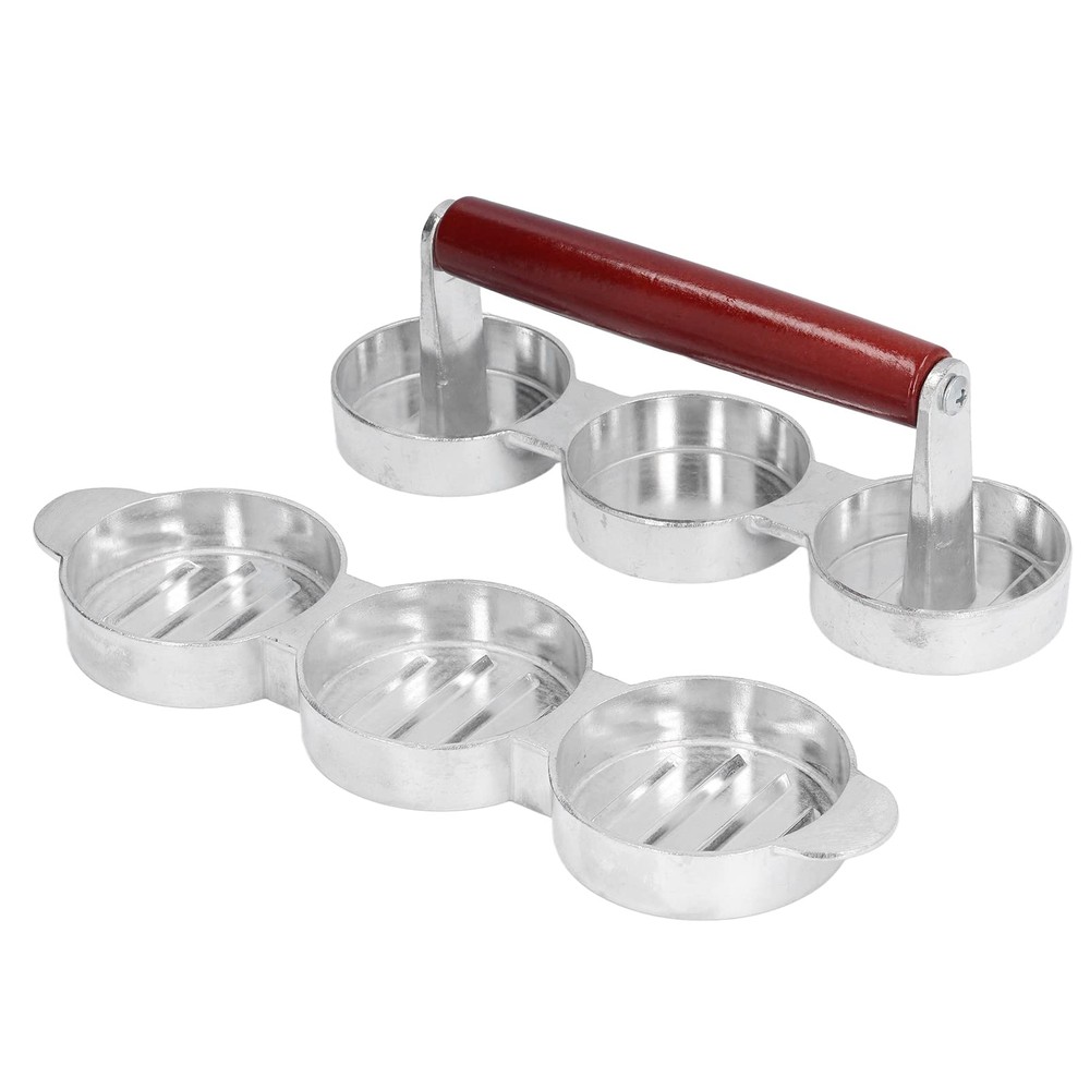 Portable Mini Hamburger Press Patty Mould Maker for Small Kitchens RVs Travel