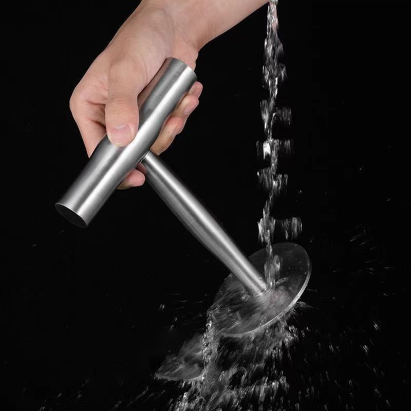 Hamburger Meat Beef Press Stainless Steel BBQ Patty Maker New gallery