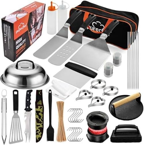 238pcs Premium Griddle Accessories Kit, Griddle Tools for Flat Top Grill with gallery