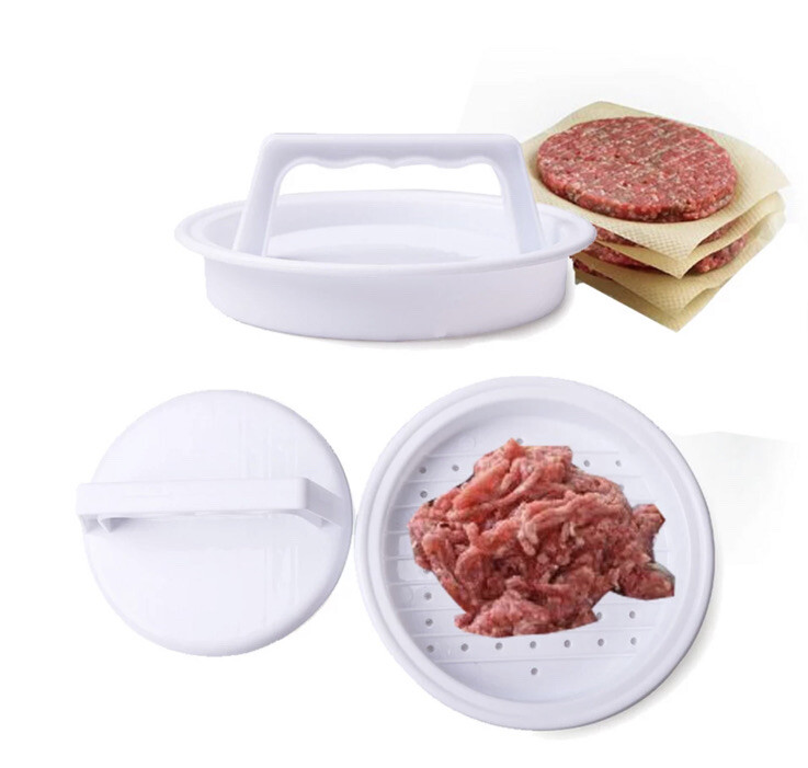 Hamburger Patty Maker Burger Press Meat Mold Ground Beef Sliders 5.25x1-in gallery