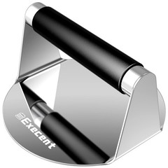 Smash Burger Press 5.5″ Stainless Steel Burger & Hamburger Smasher Tool Nonstick