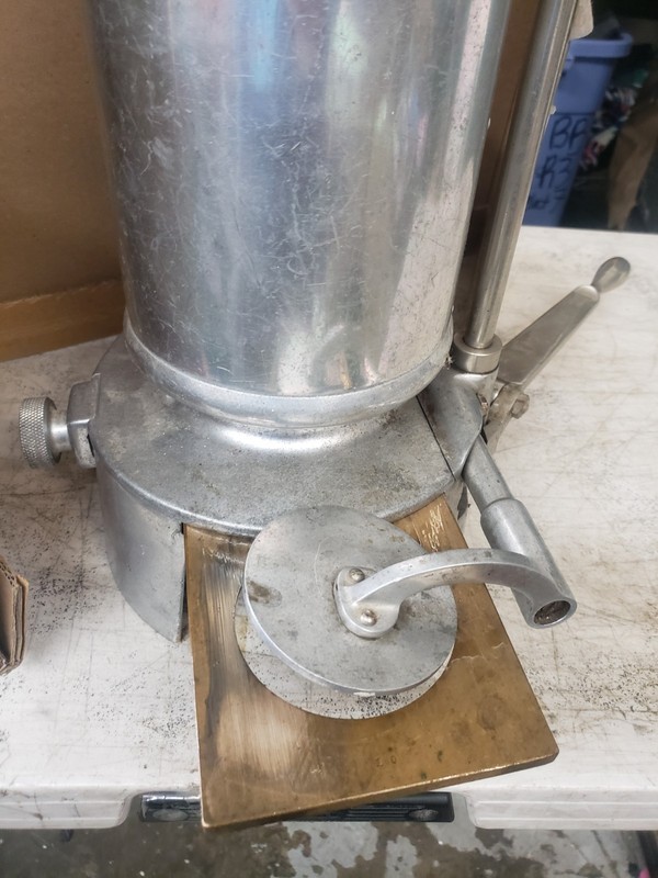 BurgerMaster Food Former, an early commercial hamburger patty-making machine gallery