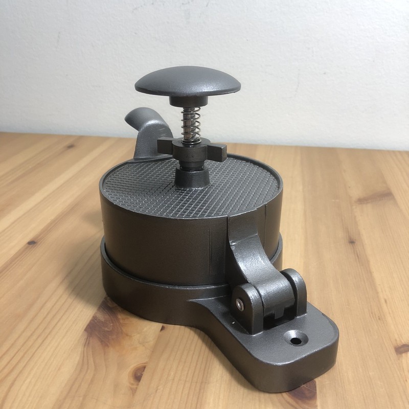 Single Hamburger Press Heavy Duty Cast Aluminum Patty Maker Adjustable Thickness gallery