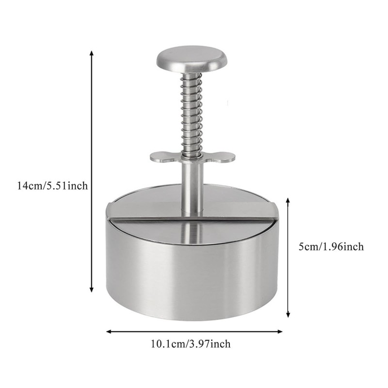 Burger Press Adjustable Hamburger Meat Patty Maker NonStick Stuffed Molds gallery