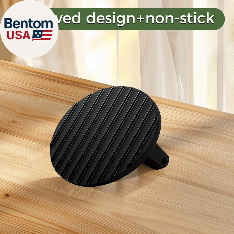 Cast Iron Smash Burger Press 7.1",Grill Bacon Meat Press Tool,Perfect for Blacks gallery