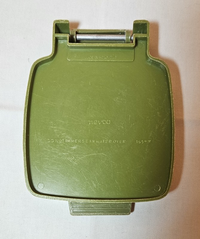 Vintage Plastic Press 3.25" Hamburger Patty Longhorn Steer Kitchen Retro MCM gallery