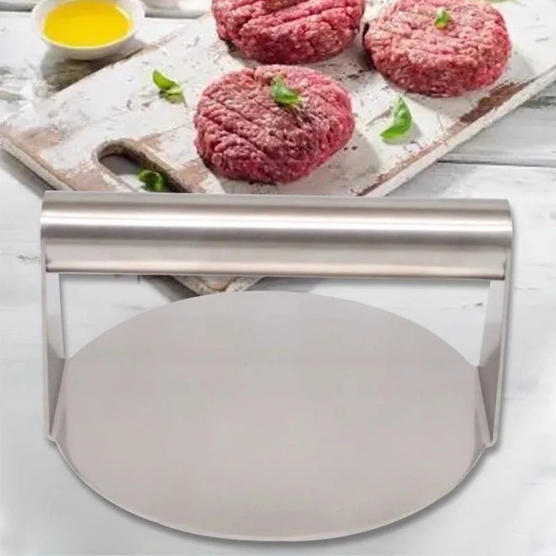 Stainless Steel Burger Press Patty Maker Meat Masher Kitchen Tool gallery