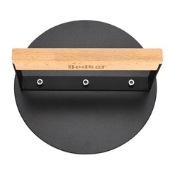 bodkar Smash Burger Press 6 inch, Round Smasher Grill #1 Round, Black