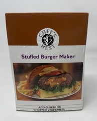 Chef’s Best Stuffed Burger Maker-Gourmet-Styled Burgers-New