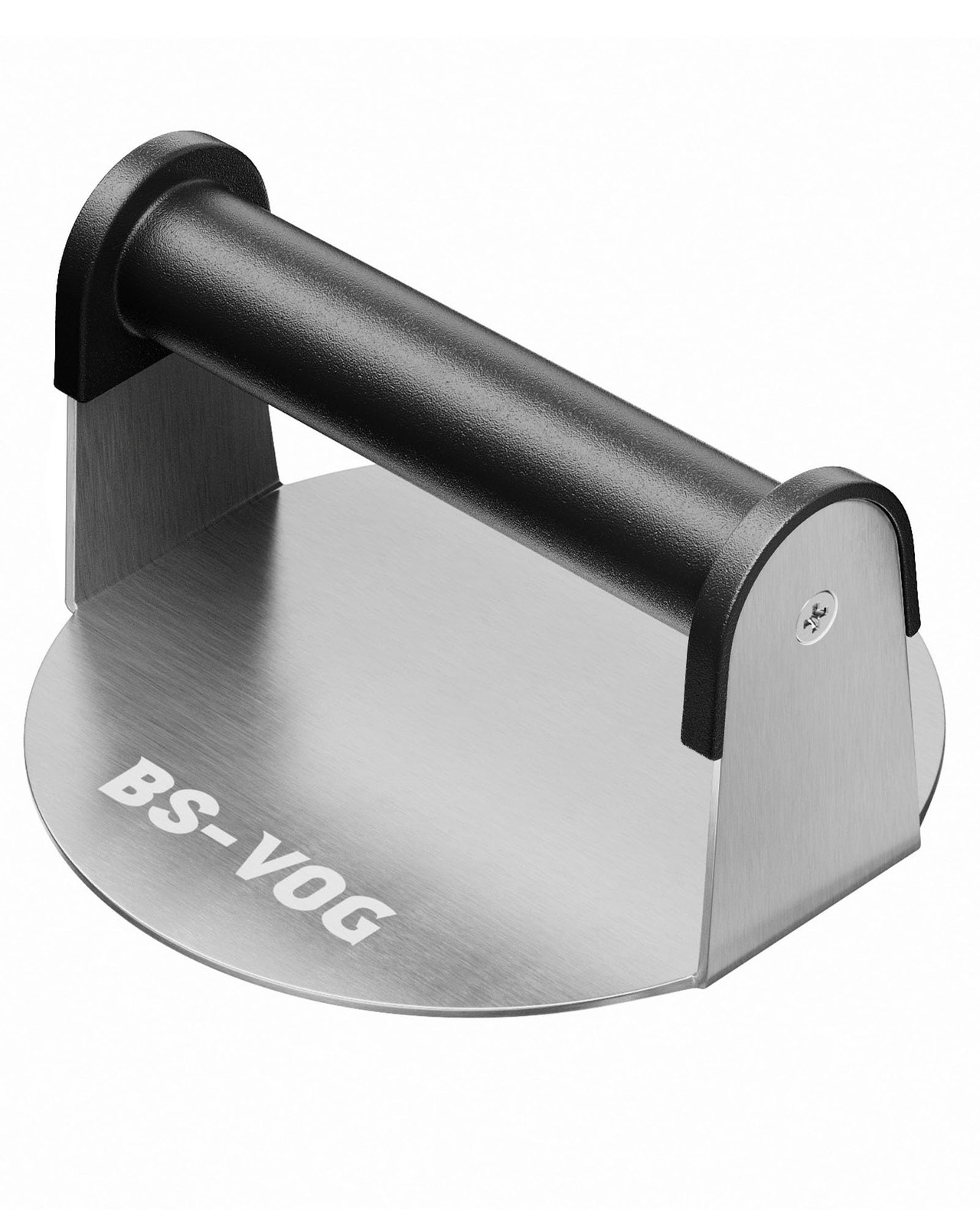 Burger Press, 6" Stainless Steel Burger Smasher for Griddle, Nonstick Round H... gallery
