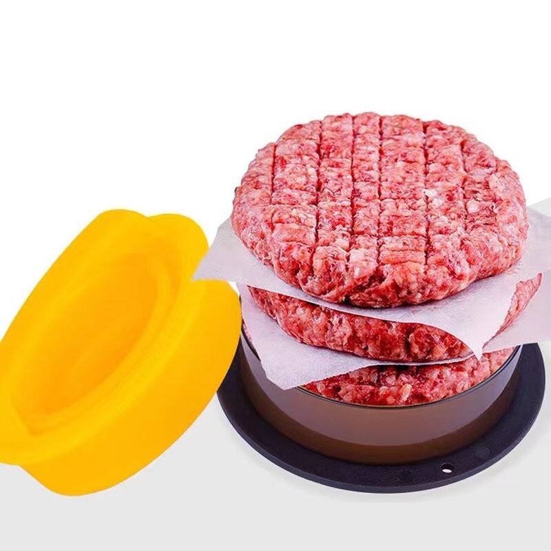 Round Hamburger Burger Press Meet Grill Food-Grade ABS Hamburger Meat Press gallery