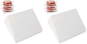 Non-Stick Patty Paper Sheets 4x4" - 300 Count for Burgers, Baking & Freezing gallery