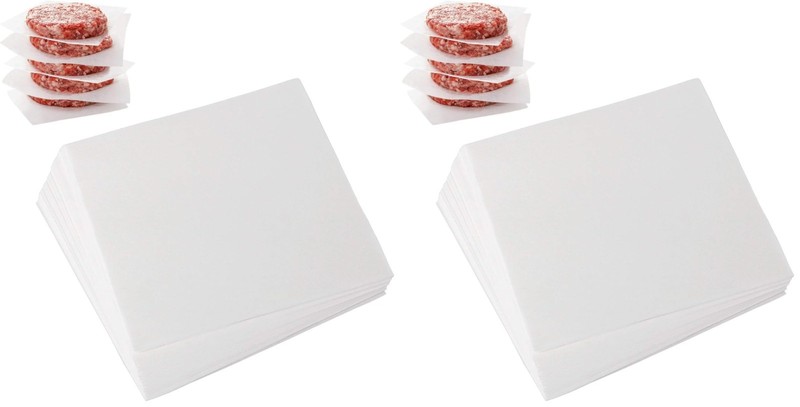 Non-Stick Patty Paper Sheets 4x4" - 300 Count for Burgers, Baking & Freezing gallery