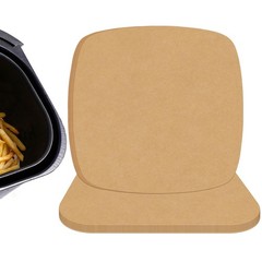 Air Fryer Liners Disposable Parchment Paper Sheets, 8 Inch 8inch, Unbleached