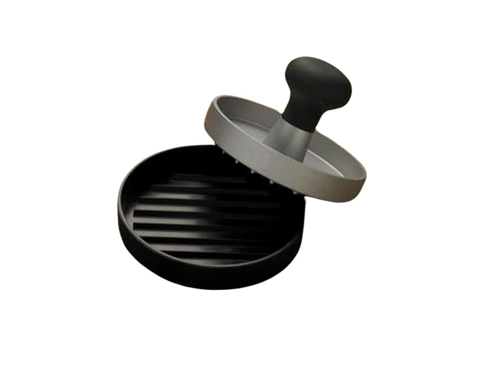 Burger Press, 11 Cm, 4.3 In, Silver