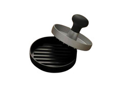 Burger Press, 11 Cm, 4.3 In, Silver