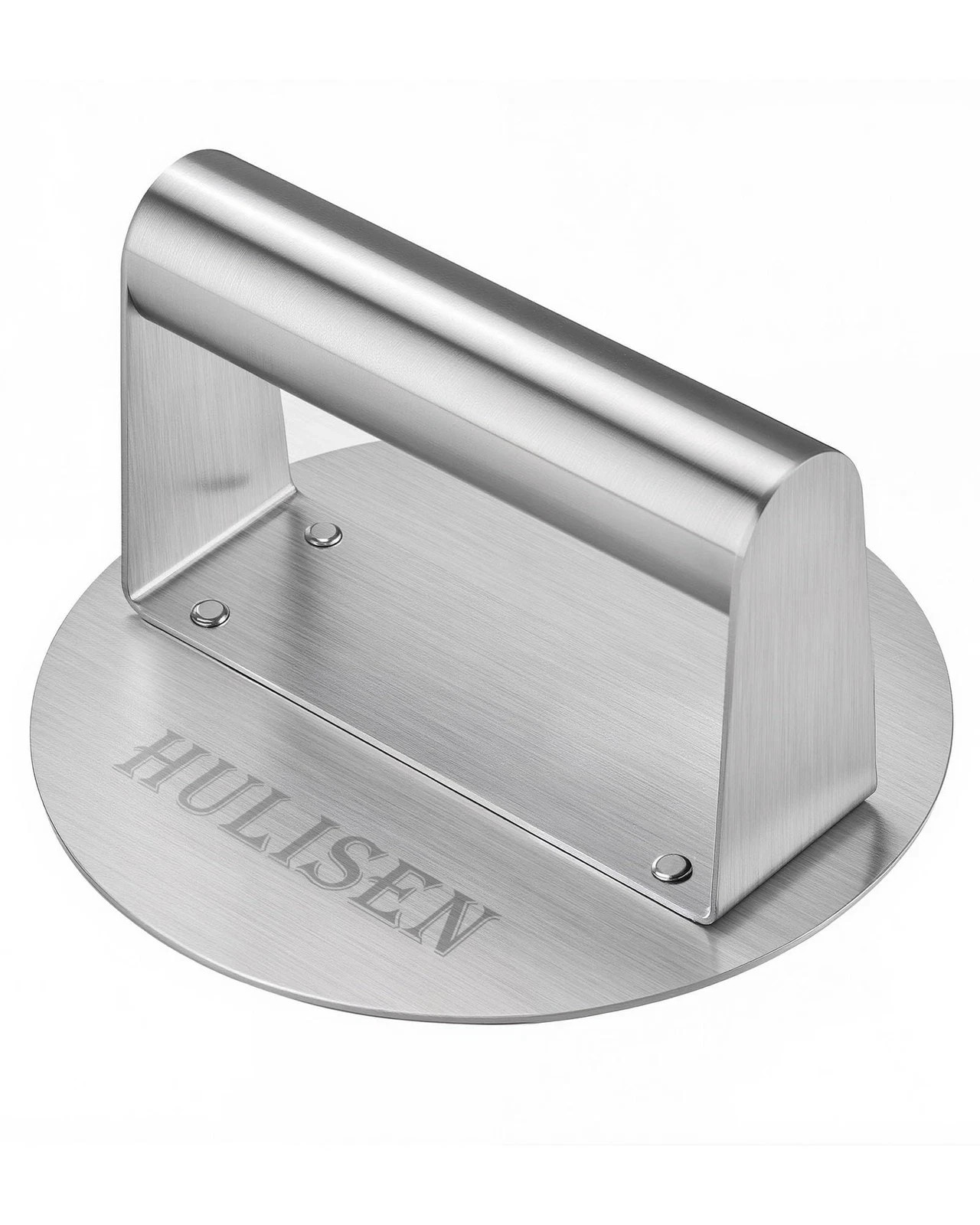 Stainless Steel Burger Press, Burger Smasher for Griddle, 5.5 Inch Round Hamb... gallery
