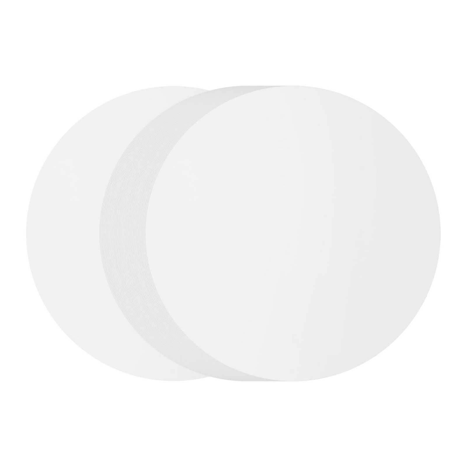 200 Pcs 5.12 Inch Parchment Paper Rounds, Hamburger Patty Inch, White gallery