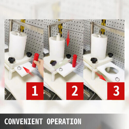 Commercial Hamburger Patty Maker Manual Hamburger Forming Machine Burger Press gallery
