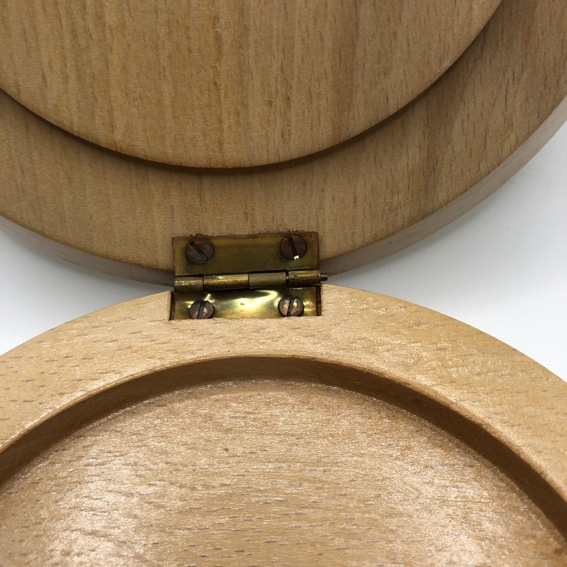 Vintage Wooden Hamburger Press Made in Japan **See description** gallery