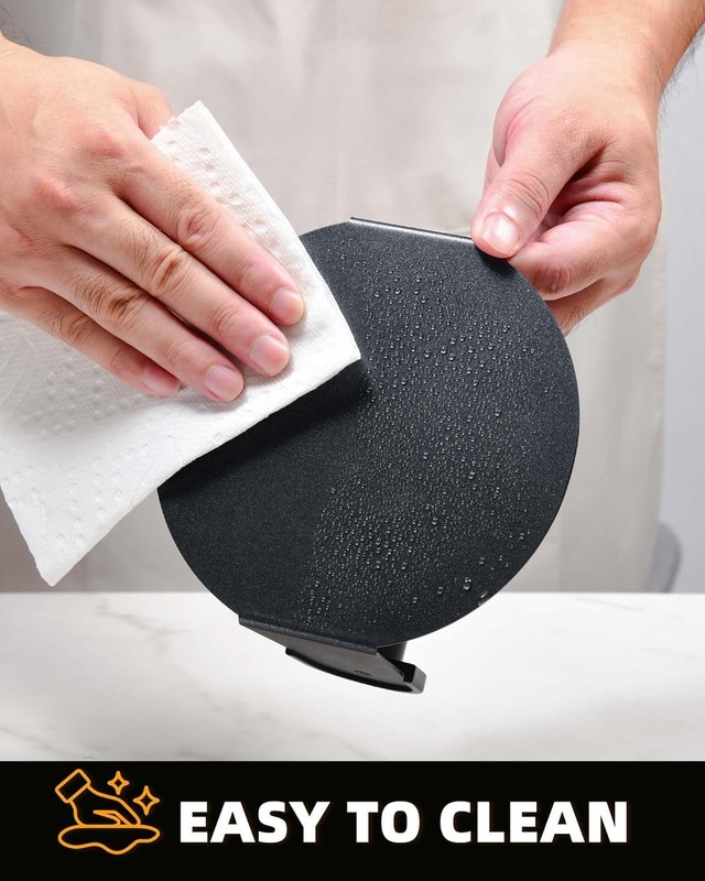 6-Inch Non-Stick Burger Press with Heat-Resistant Handle for Griddle & Grill gallery
