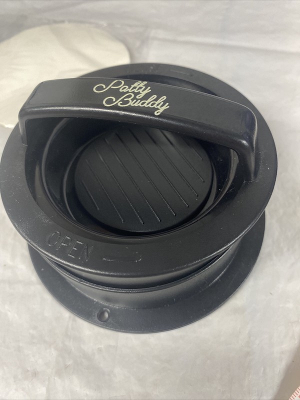NEW Patty Buddy Deluxe Stuffed Burger Press Hamburger & Slider Mold Maker gallery