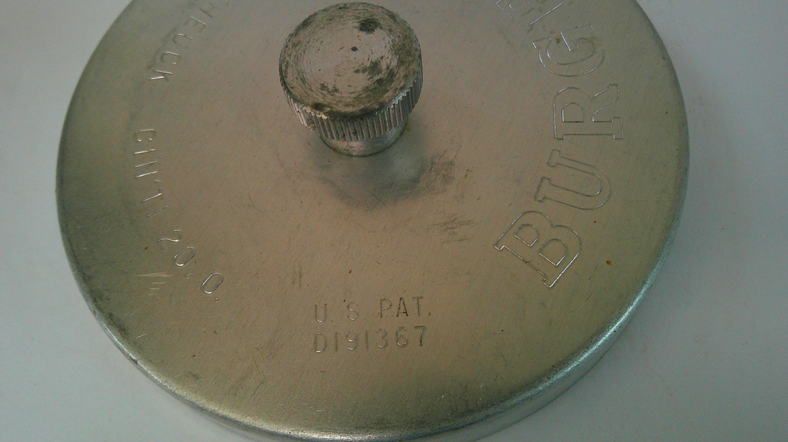 Vintage Heuck Burger Press gallery