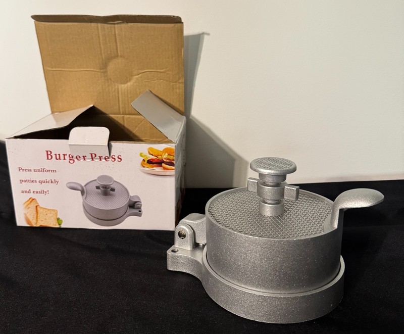 OAMCEG 3/4 LB Burger Press Hamburger Patty Maker Nonstick Kitchen BBQ Tool gallery