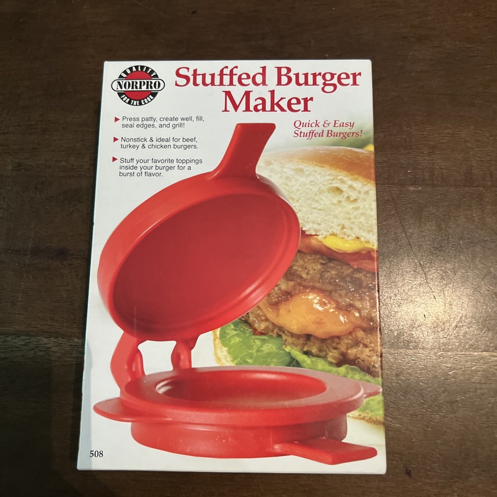 Norpro Stuffed Burger Maker New