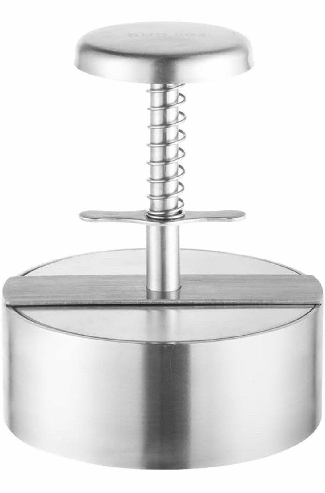 stainless steel burger press 3.14in(8cm) Hamburger patty Maker - Heavy duty gallery